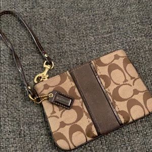 Coach wristlet